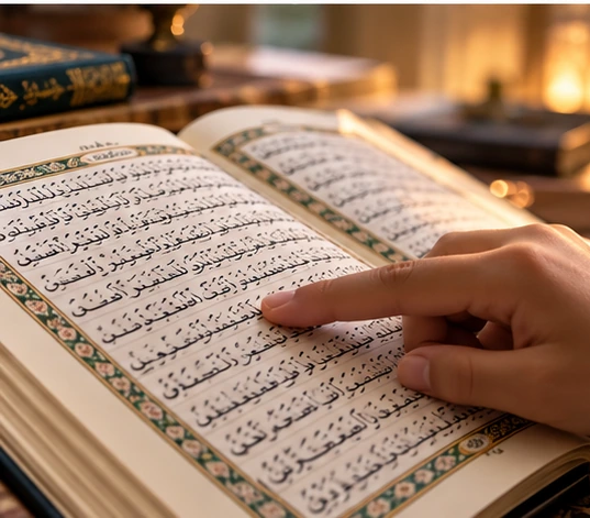 Quran study environment