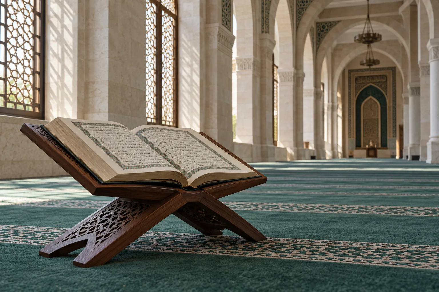Traditional Quran book for study