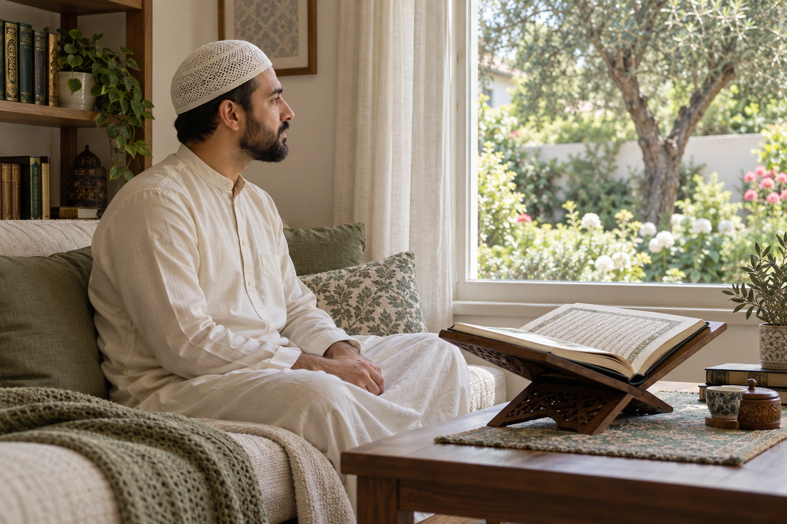Quran study page and reflection